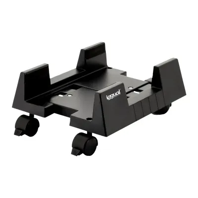 Iggual SOP1 Soporte CPU Ajustable con Ruedas