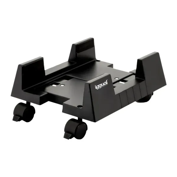 Iggual SOP1 Soporte CPU Ajustable con Ruedas 