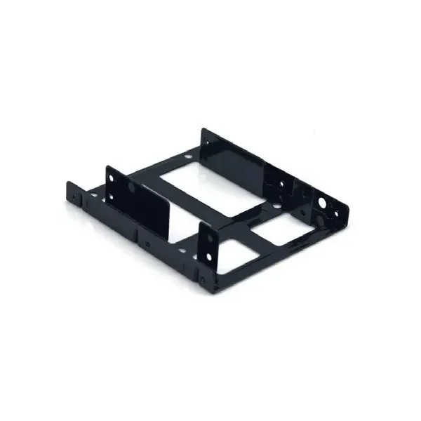 CoolBox Adaptador Bahía Interno de 3.5" a 2x 2.5" Negro 