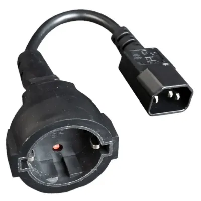 Gembird PC-SFC14M-01 Cable Adaptador de Alimentación C14 a