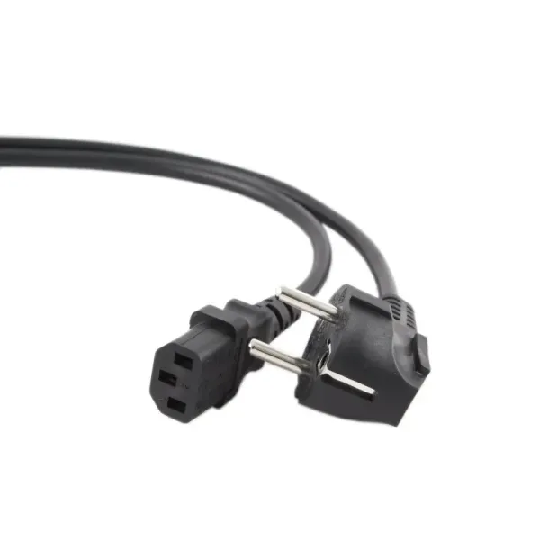 Gembird PC-186-VDE-3M Cable de Alimentación Schuko a C13 3m Negro 