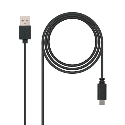 Nanocable Cable USB 2.0 Tipo C a USB Tipo A Macho/Macho 0.5m Nanocable Cable USB 2.0 Tipo C a USB Tipo A Macho/Macho 0.5m