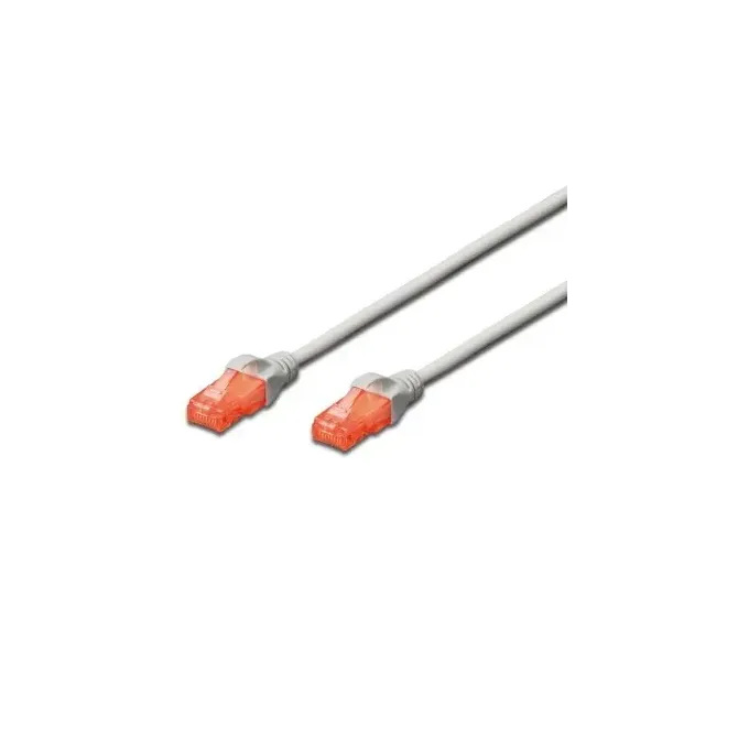 Ewent Cable de Red RJ45 Cat 6 U/UTP 50cm Gris