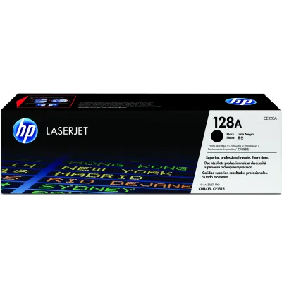 HP 128A Negro Original | Tóner CE320A HP 128A Negro Original | Tóner CE320A