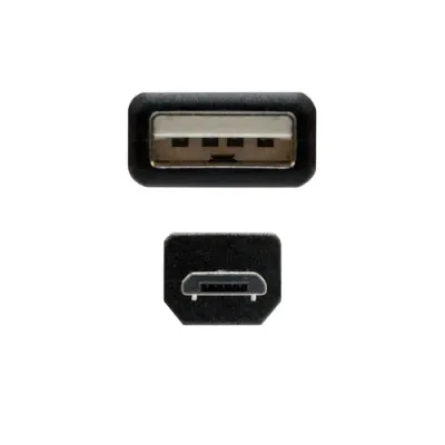 Ewent Cable USB 2.0 a MicroUSB Macho/Macho 1.8m Negro Ewent Cable USB 2.0 a MicroUSB Macho/Macho 1.8m Negro