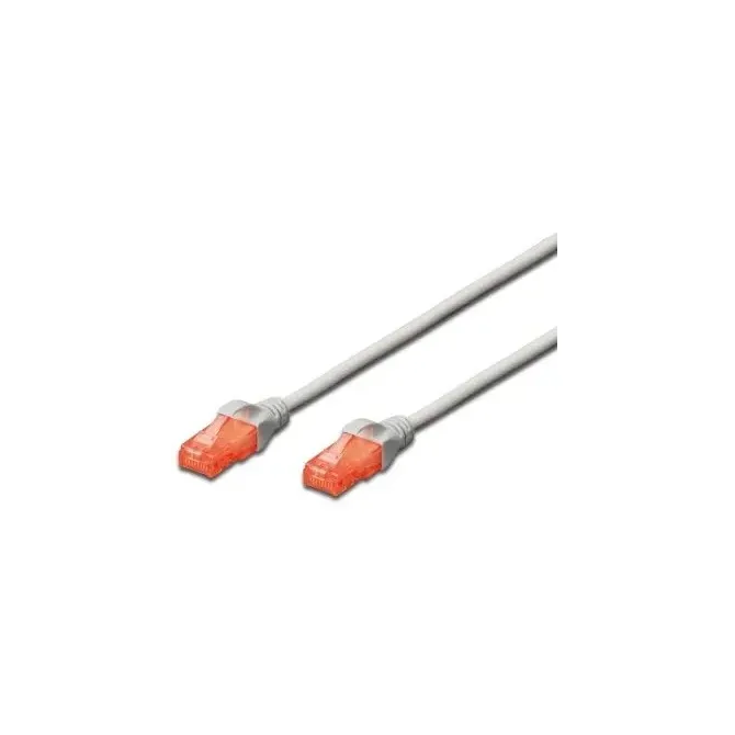 Ewent Cable de Red RJ45 Cat.6 U/UTP 5m Gris