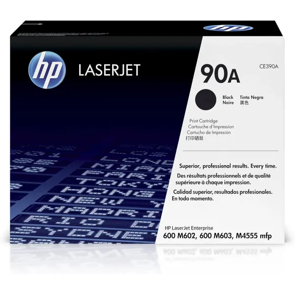 HP 90A Negro Original | Tóner CE390A