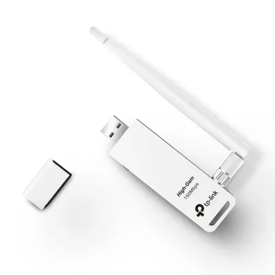 TP-Link TL-WN722N V4 Adaptador WiFi USB 150 Mbps Antena de Alta