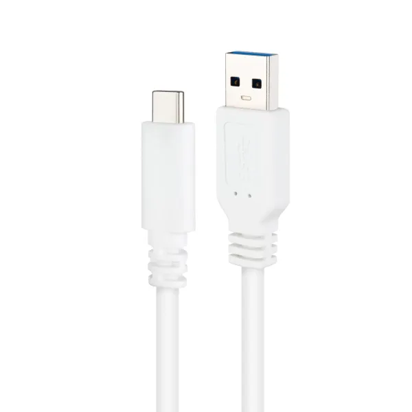 Nanocable Cable USB 3.1 a USB-C Macho/Macho 2m Blanco