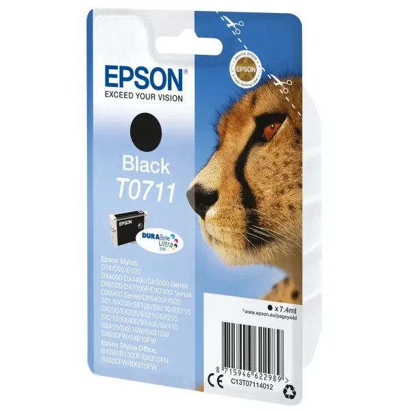 Epson cartucho t0711 negro