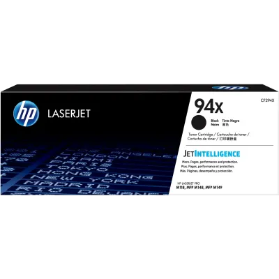 HP 94X Alta Capacidad Negro Original | Tóner CF294X HP 94X Alta Capacidad Negro Original | Tóner CF294X