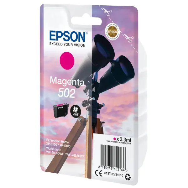 Epson cartucho 502 magenta