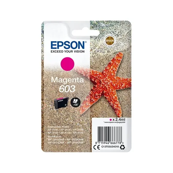 Epson cartucho 603 magenta