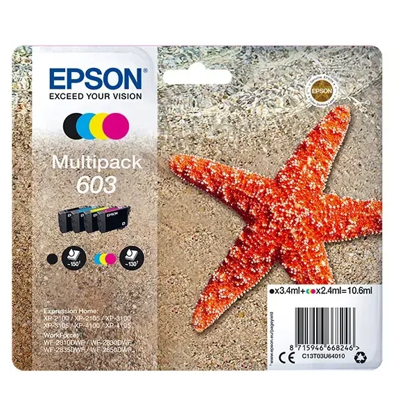Epson cartucho multipack 603 4 colores