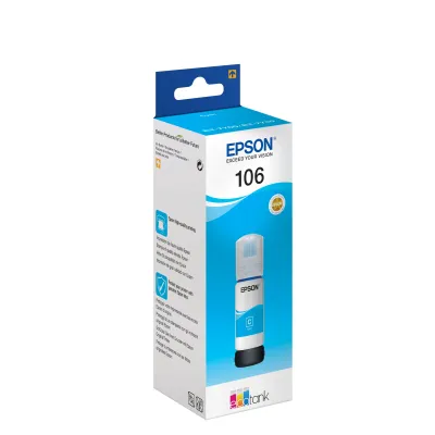 Epson botella tinta ecotank 106 cyan Epson botella tinta ecotank 106 cyan