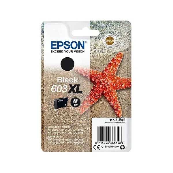 Epson cartucho 603xl negro