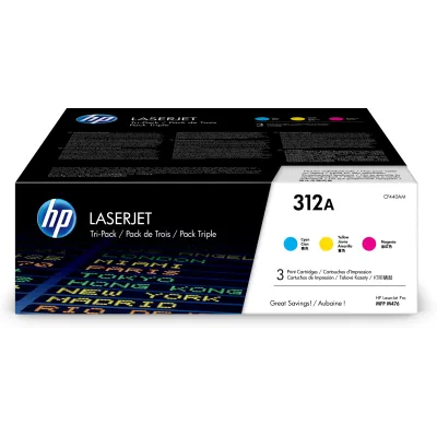 HP 312A Multipack Ahorro Tóner Cian Magenta Amarillo Original | HP 312A Multipack Ahorro Tóner Cian Magenta Amarillo Original |