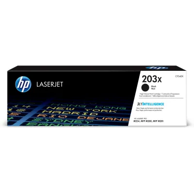 HP 203X Alta Capacidad Negro Original | Tóner CF540X HP 203X Alta Capacidad Negro Original | Tóner CF540X
