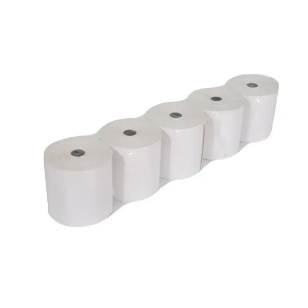 Iggual Pack 5 Rollos de Papel Térmico sin BPA 80x80mm