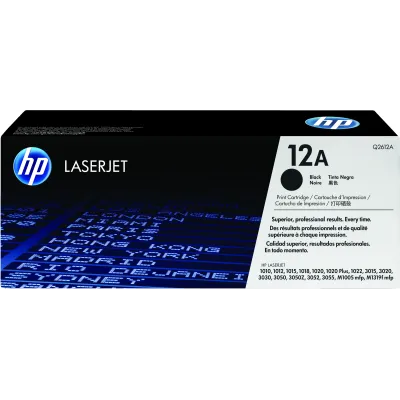 HP 12A Negro Original | Tóner Q2612A HP 12A Negro Original | Tóner Q2612A