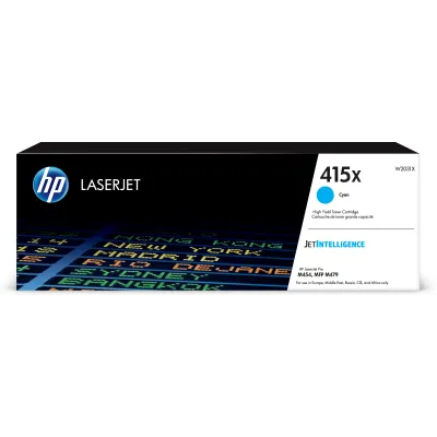 HP 415X Alta Capacidad Cian Original | Tóner W2031X HP 415X Alta Capacidad Cian Original | Tóner W2031X