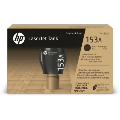 HP 153A Kit de Recarga Tóner Original Laserjet Tank Negro HP 153A Kit de Recarga Tóner Original Laserjet Tank Negro