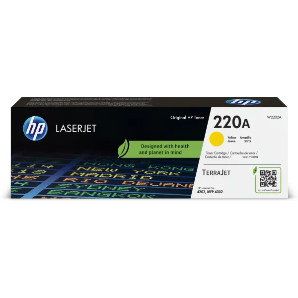 HP 220A Amarillo Original | Tóner W2202A