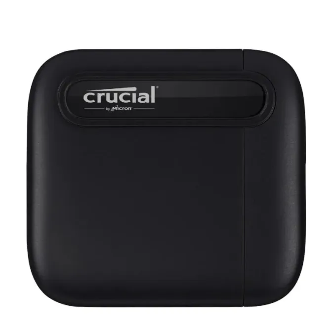Crucial X6 SSD 1TB USB-C Negro