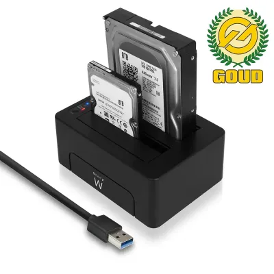 Ewent ew7014 dock station dual 2.5"-3.5" USB 3.1 Ewent ew7014 dock station dual 2.5"-3.5" USB 3.1