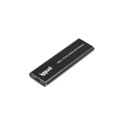 Iggual caja externa USB-c 3.1 ssd m.2 nvme y sata Iggual caja externa USB-c 3.1 ssd m.2 nvme y sata