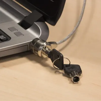 Ewent Cable de Seguridad para Portátil con 2 Llaves