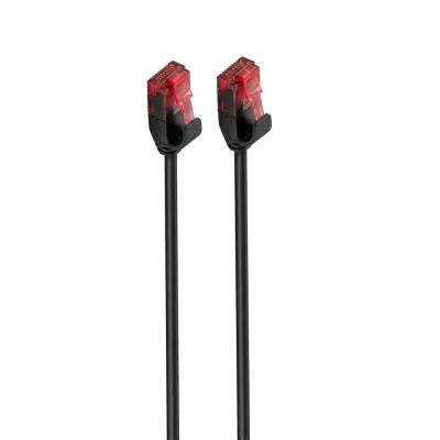 Ewent Cable de Red Slim U/UTP Cat 6 25cm Negro Ewent Cable de Red Slim U/UTP Cat 6 25cm Negro
