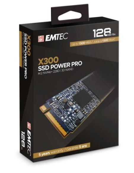 DISCO M.2 128GB EMTEC POWER PRO X300 NVME (1500MB/s Escritura) ECSS...