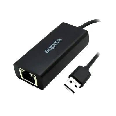 Approx APPC07GV Adaptador USB 3.0 a RJ45 19cm Approx APPC07GV Adaptador USB 3.0 a RJ45 19cm