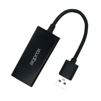 Approx APPC07GV Adaptador USB 3.0 a RJ45 19cm Approx APPC07GV Adaptador USB 3.0 a RJ45 19cm
