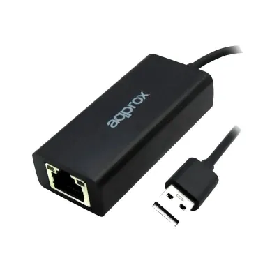 Approx APPC07GV Adaptador USB 3.0 a RJ45 19cm Approx APPC07GV Adaptador USB 3.0 a RJ45 19cm