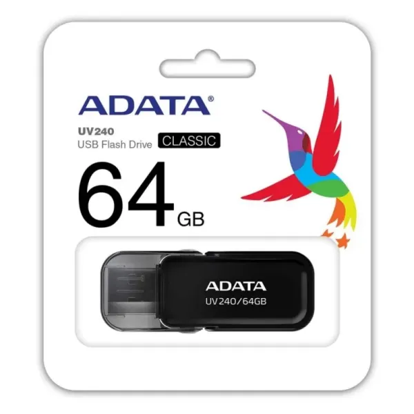 Adata UV240 64GB USB 2.0 Negro