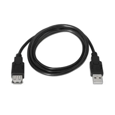 Cable Alargador USB 2.0 Aisens A101-0016/ USB Macho - USB