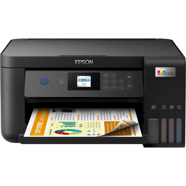Epson EcoTank ET-2850 Multifunción Dúplex Depósito de Tinta, Wi-Fi y Hasta 3 Años de Tinta Incluida