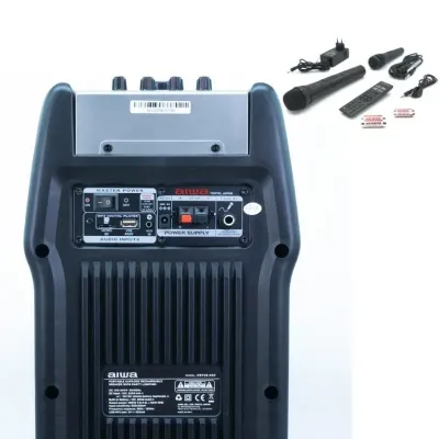 Aiwa KBTUS-400 Altavoz Bluetooth Karaoke 50W RMS