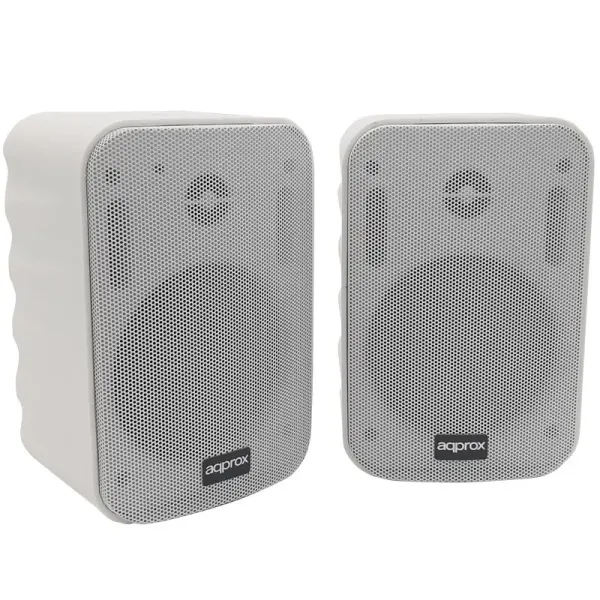 Approx appSPKBT Altavoces Bluetooth 2.0 40W Blancos 