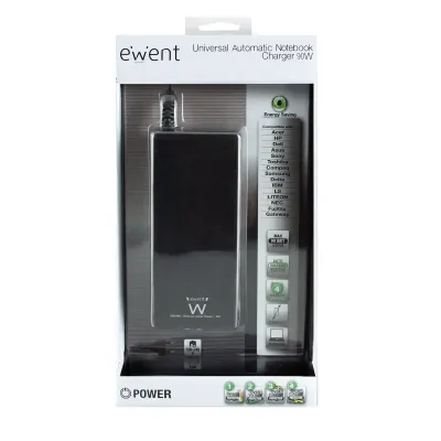Ewent EW3966 Cargador Universal para Portátil 90W Ewent EW3966 Cargador Universal para Portátil 90W