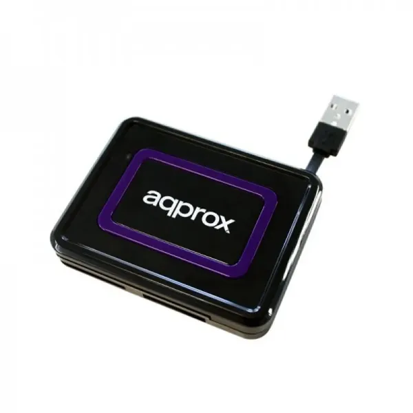 Approx APPCRDNIB Lector de Tarjetas USB 2.0