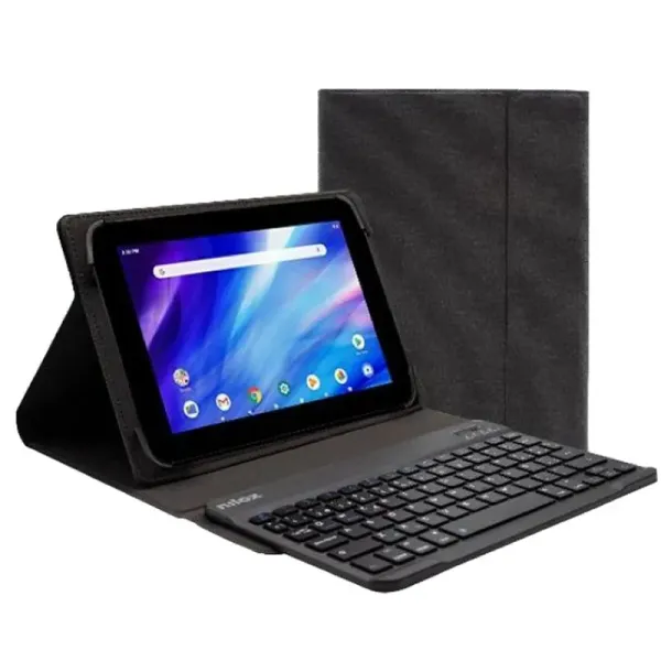 Nilox NXKB01 Funda Bluetooth Negra para Tablets hasta 10.5"