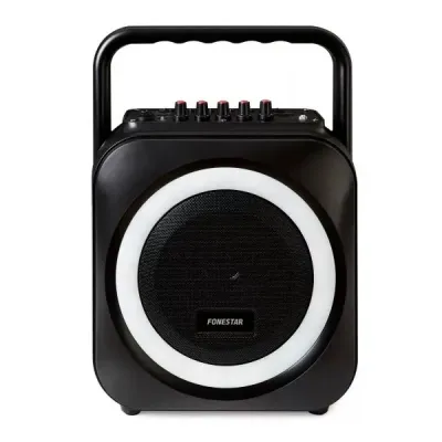 Fonestar BOX-35LED Altavoz Bluetooth con Karaoke 35W Negro