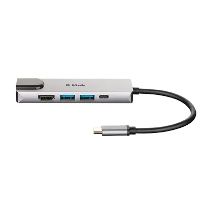 D-Link DUB-M520 Hub 5 en 1 HDMI 4K/RJ45/USB 3.0/USB-C D-Link DUB-M520 Hub 5 en 1 HDMI 4K/RJ45/USB 3.0/USB-C