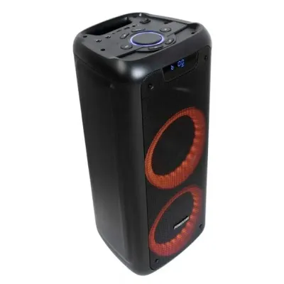 Fonestar Party-Duo Altavoz Portátil Bluetooth con Karaoke Negro