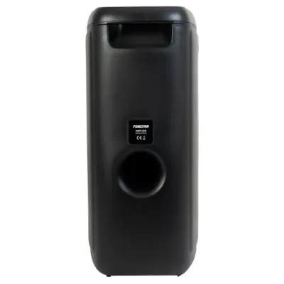 Fonestar Party-Duo Altavoz Portátil Bluetooth con Karaoke Negro