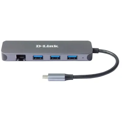 D-Link DUB-2334 Adaptador USB-C/USB a Gigabit Ethernet con 3