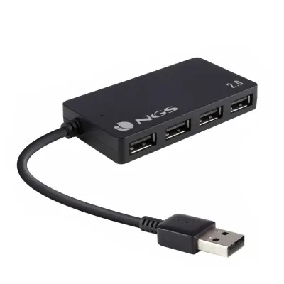 NGS IHUB4 TINY Hub 4x USB 2.0 Negro